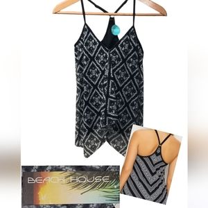 - LADIES KERRY MESH TANKINI TOP W/UNDERWIRE by BEACH HOUSE